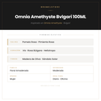 Pirámide Olfativa — Omnia Amethyste Bvlgari 100ML