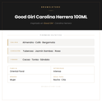 Pirámide Olfativa — Good Girl Carolina Herrera 100ML