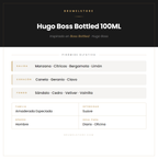 Pirámide Olfativa — Hugo Boss Bottled 100ML