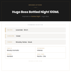 Pirámide Olfativa — Hugo Boss Bottled Night 100ML