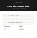 Pirámide Olfativa — Cloud Ariana Grande 100ML