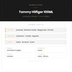 Pirámide Olfativa — Tommy Hilfiger 100ML