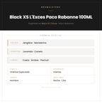 Pirámide Olfativa — Black XS L'Exces Paco Rabanne 100ML